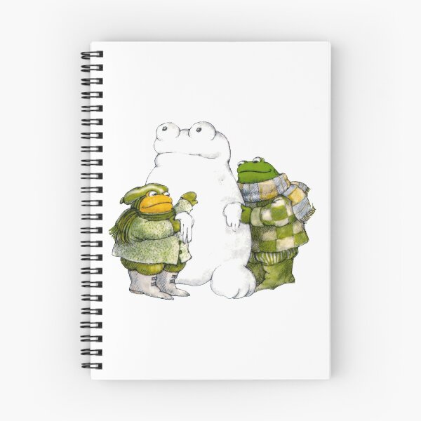 Item preview, Frog and Toad Build a Snowman designed and sold by annaherbert.