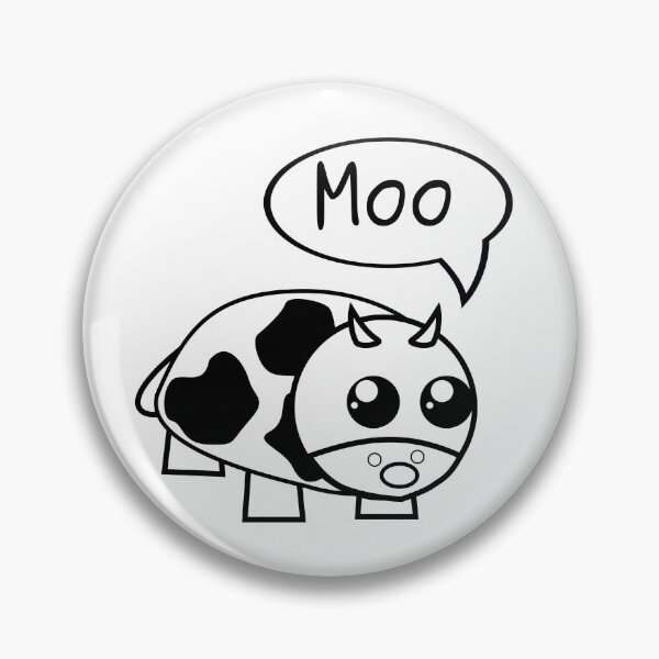 Item preview, Moo - the joyfull cow designed and sold by ShopItHereNow.