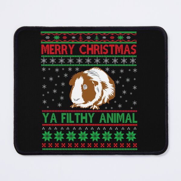 Item preview, Merry Christmas ya filthy animal- Funny Christmas  designed and sold by Designs Of all kinds.