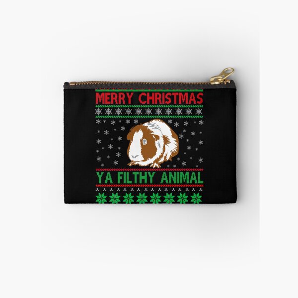 Item preview, Merry Christmas ya filthy animal- Funny Christmas  designed and sold by Designs Of all kinds.