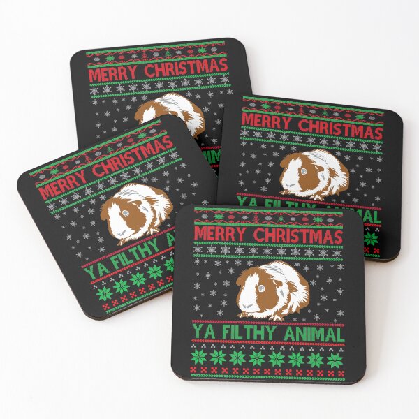 Item preview, Merry Christmas ya filthy animal- Funny Christmas  designed and sold by Designs Of all kinds.