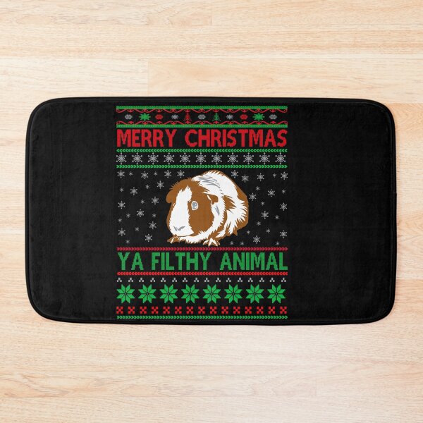 Item preview, Merry Christmas ya filthy animal- Funny Christmas  designed and sold by Designs Of all kinds.