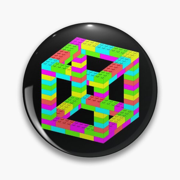 Item preview, Impossible Cute Bricks Neon Version designed and sold by TingesOfPzazz.