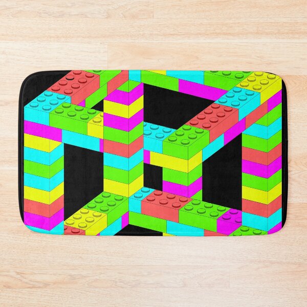 Item preview, Impossible Cute Bricks Neon Version designed and sold by TingesOfPzazz.