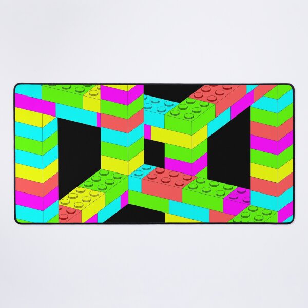 Item preview, Impossible Cute Bricks Neon Version designed and sold by TingesOfPzazz.