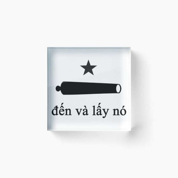 Item preview, cờ 'đến và lấy nó' (Vietnamese Come and Take It Flag) designed and sold by JonathanR1994.