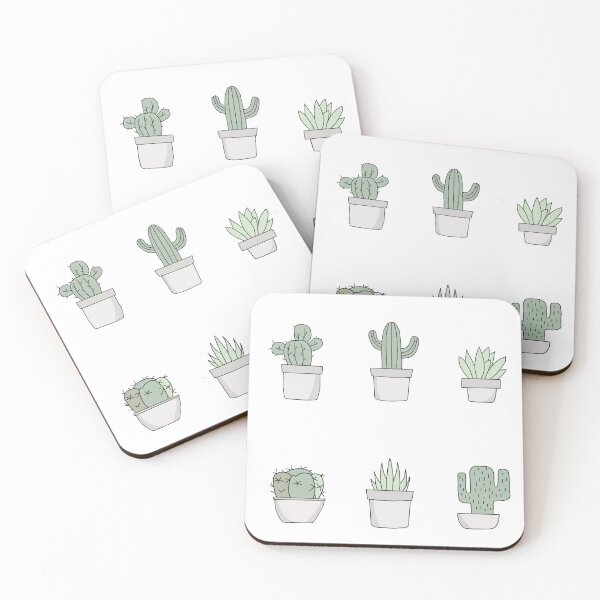 Item preview, cacti sticker pack designed and sold by Maggie Shahine.