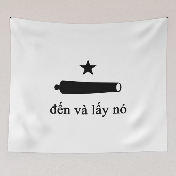 Item preview, cờ 'đến và lấy nó' (Vietnamese Come and Take It Flag) designed and sold by JonathanR1994.