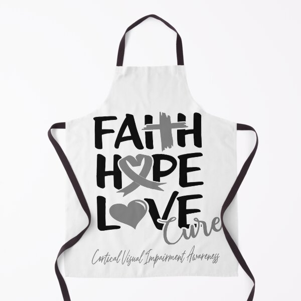 Item preview, Faith Hope Love Cure Cortical Visual Impairment Awareness designed and sold by Grooffos.