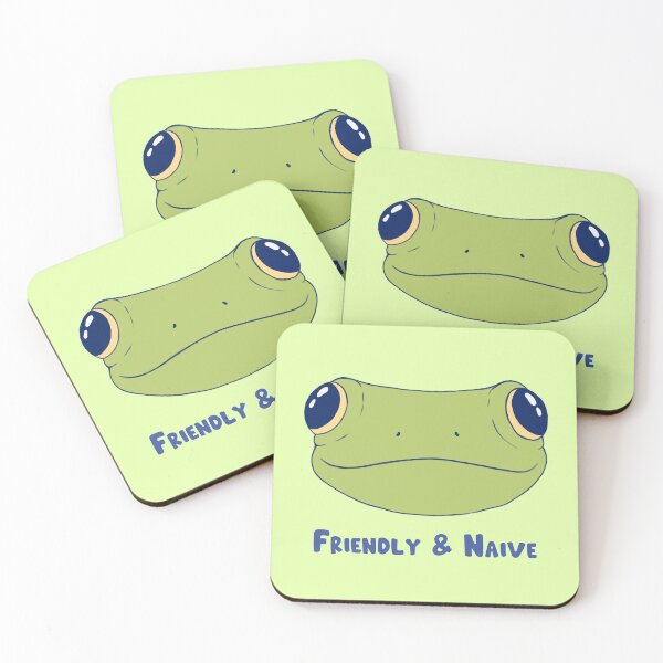 Item preview, Friendly and Naïve Frog  designed and sold by elevenkivi.