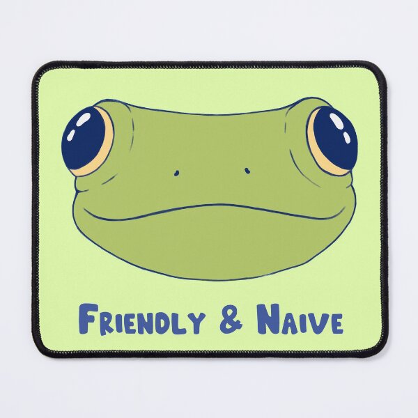Item preview, Friendly and Naïve Frog designed and sold by elevenkivi.