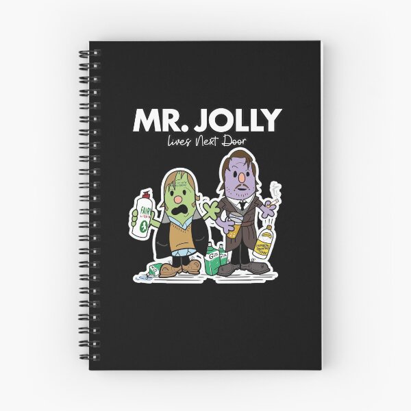 Item preview, Mr. Jolly - ¡Dibujos animados de acompañantes de ensueño, ginebra y líquido mágico! - Inspirado en Mr Jolly Lives Next Door designed and sold by RetroTeeStudio.