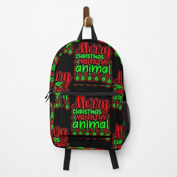 Item preview, Merry Christmas ya filthy animal- Funny Christmas  designed and sold by Designs Of all kinds.