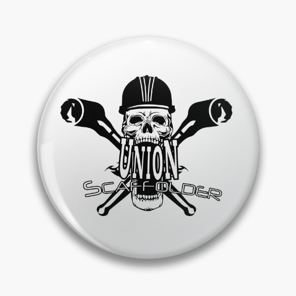Item preview, UNION SCAFFOLDER SKULL designed and sold by ScaffoldMob.