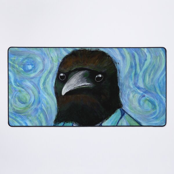 Aperçu de l'œuvre Vincent Van Crow créée et vendue par WILD CROW STUDIO.