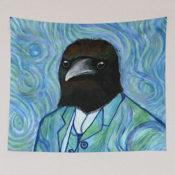 Item preview, Vincent Van Crow designed and sold by WILD CROW STUDIO.