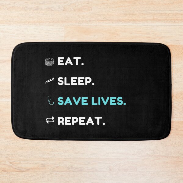 Item preview, Eat sleep save lives repeat, keep calm and save lives, nurse,  designed and sold by oufa.