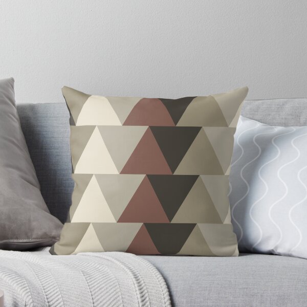 Item preview, Light brown, dark brown triangles designed and sold by elinorapricot.