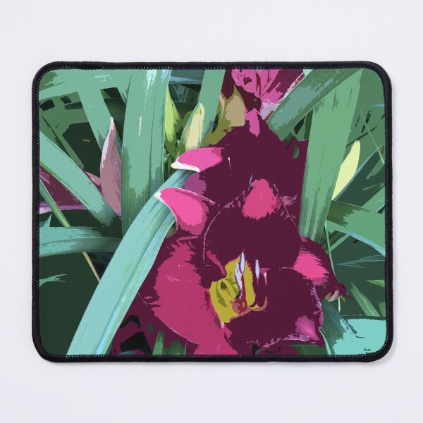 Item preview, Rare daylily in ruby red, graphic design designed and sold by djrunnels.