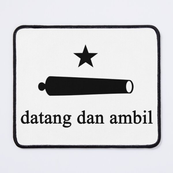 Item preview, bendera meriam putih (Malaysian Come and Take It Flag) designed and sold by JonathanR1994.