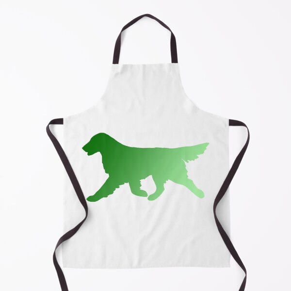 Item preview, Green Flat-Coated Retriever designed and sold by MarshBec.