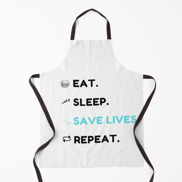 Item preview, Eat sleep save lives repeat, keep calm and save lives, nurse, designed and sold by oufa.