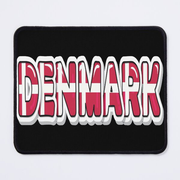 Item preview, Denmark Flag  Letter design  designed and sold by AEGMEDIA.