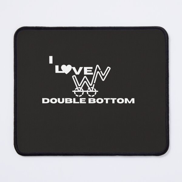 Item preview, I love double bottom- Funny – Chart lover- Unique gift for stock market, crypto, options trader, forex traders and day traders designed and sold by TradingTeesKids.