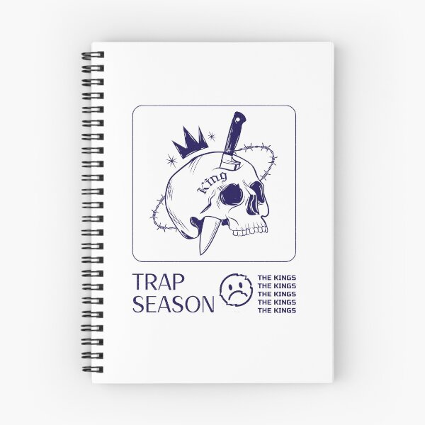 Artikelvorschau, Trap-Saison Die Könige. Schädeldesign entworfen und verkauft von Dim0107.