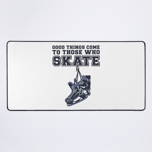 Item preview, Hockey Player Quote / Hockey Skates Player Team Fan Design design designed and sold by CreatedByHeidi.
