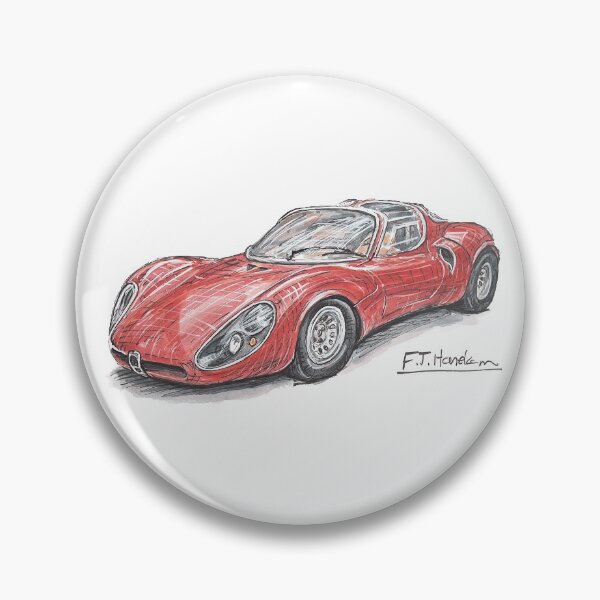 Item preview, Alfa Romeo Tipo 33 Stradale in red.  designed and sold by Francohanekom.