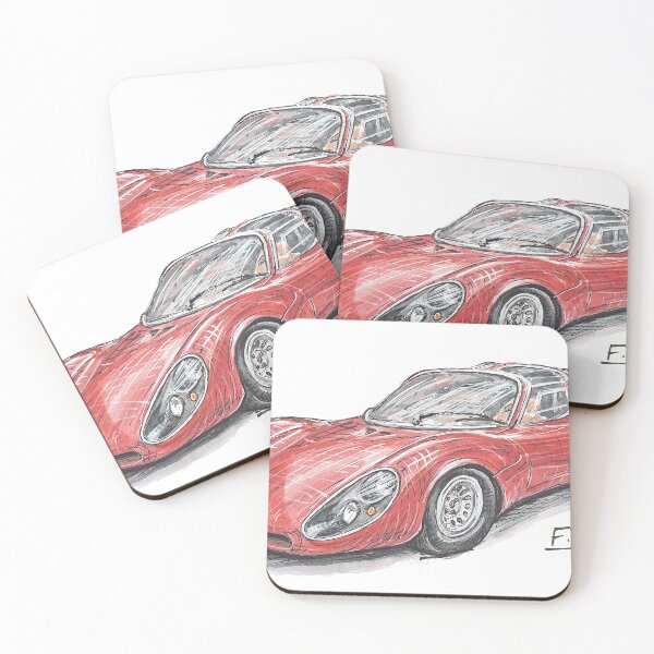 Item preview, Alfa Romeo Tipo 33 Stradale in red.  designed and sold by Francohanekom.