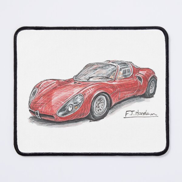 Item preview, Alfa Romeo Tipo 33 Stradale in red.  designed and sold by Francohanekom.