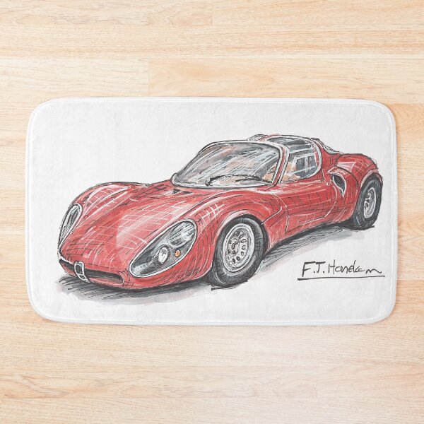 Item preview, Alfa Romeo Tipo 33 Stradale in red.  designed and sold by Francohanekom.
