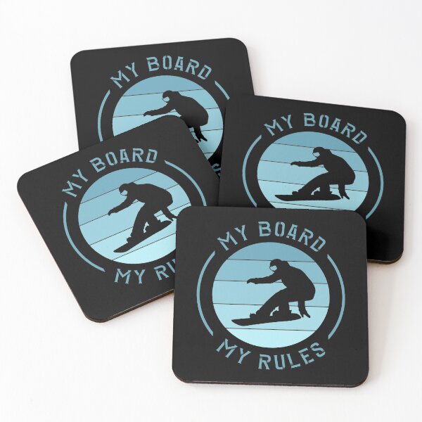 Item preview, Snowboarding Winter Sports / Snowboarder Snow Board Rules design designed and sold by CreatedByHeidi.