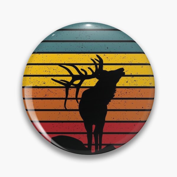 Item preview, Elk Sunset designed and sold by Broken Antler Designs .