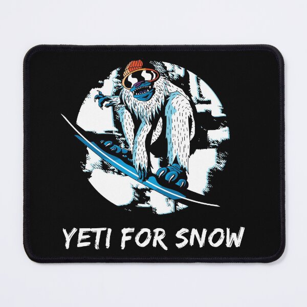 Item preview, Snowboarding Yeti for Snow / Snowboarder Winter Sports Art design designed and sold by CreatedByHeidi.