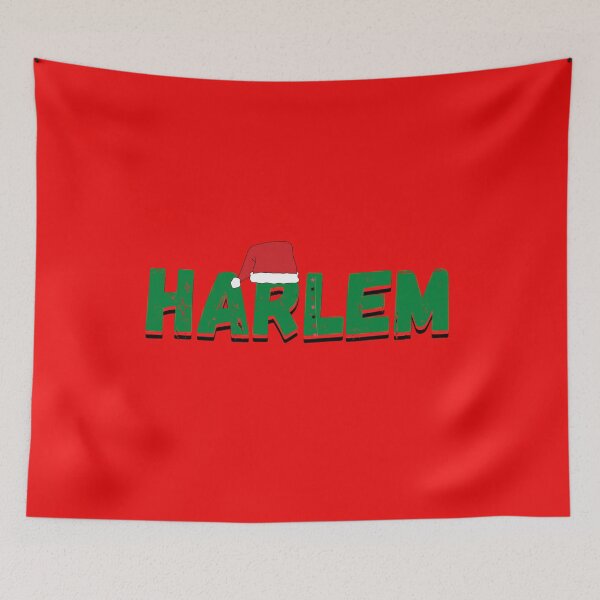 Item preview, Harlem With Santa Hat On Top Christmas Design  designed and sold by HarlemsGee.