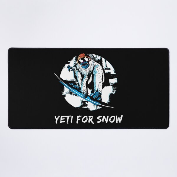 Item preview, Snowboarding Yeti for Snow / Snowboarder Winter Sports Art design designed and sold by CreatedByHeidi.