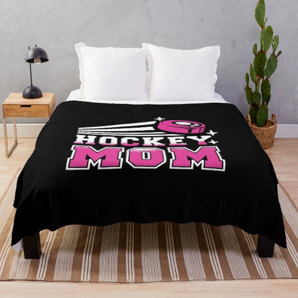 Item preview, Hockey Mom Saying / Support Son Daughter Player Games Pink design designed and sold by CreatedByHeidi.