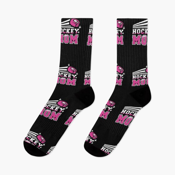 Item preview, Hockey Mom Saying / Support Son Daughter Player Games Pink design designed and sold by CreatedByHeidi.