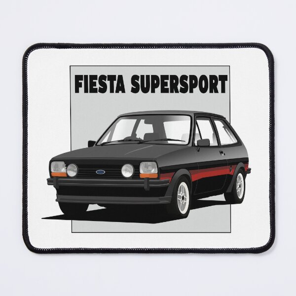 Item preview, Ford Fiesta Mk1 1300 Supersport Black designed and sold by Hamilton illustrations.