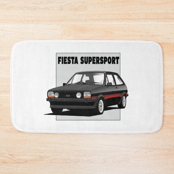 Item preview, Ford Fiesta Mk1 1300 Supersport Black designed and sold by Hamilton illustrations.
