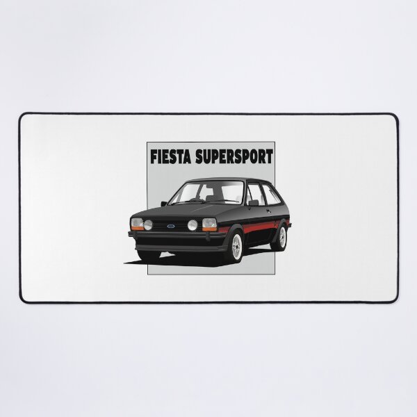 Item preview, Ford Fiesta Mk1 1300 Supersport Black designed and sold by Hamilton illustrations.