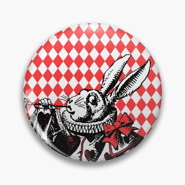 Item preview, Alice In Wonderland White Rabbit in Red designed and sold by Pixelchicken.