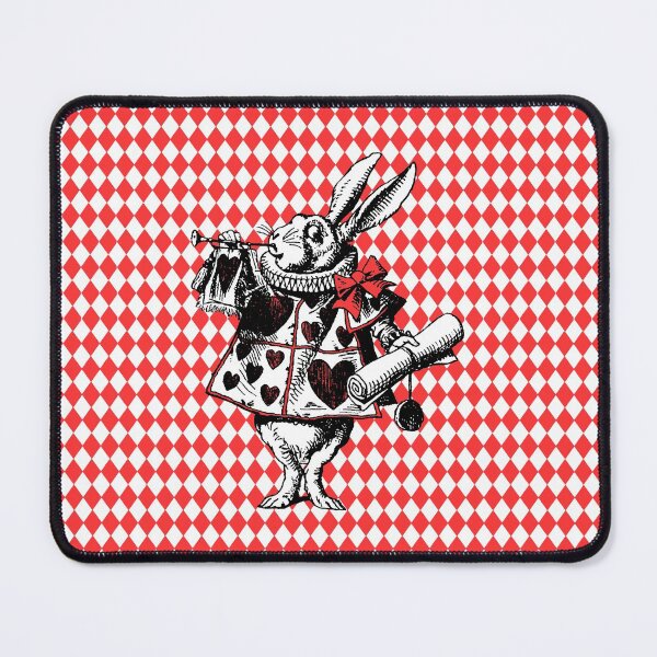 Item preview, Alice In Wonderland White Rabbit in Red designed and sold by Pixelchicken.