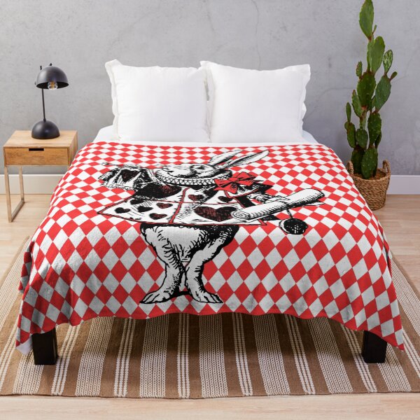 Item preview, Alice In Wonderland White Rabbit in Red designed and sold by Pixelchicken.