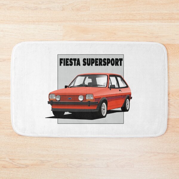 Item preview, Ford Fiesta Mk1 1300 Supersport Sunburst Red designed and sold by Hamilton illustrations.