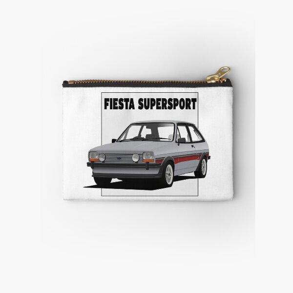 Item preview, Ford Fiesta Mk1 1300 Supersport Strato Silver designed and sold by Hamilton illustrations.