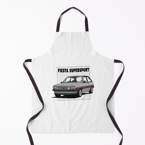 Item preview, Ford Fiesta Mk1 1300 Supersport Strato Silver designed and sold by Hamilton illustrations.
